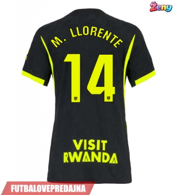 Lacne Ženy Futbalové dres Atletico Madrid Marcos Llorente #14 2026-27 Krátky Rukáv - Preč
